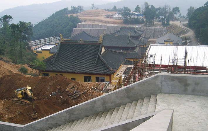 志蓮凈苑—古建筑設計唐式風格的典范
