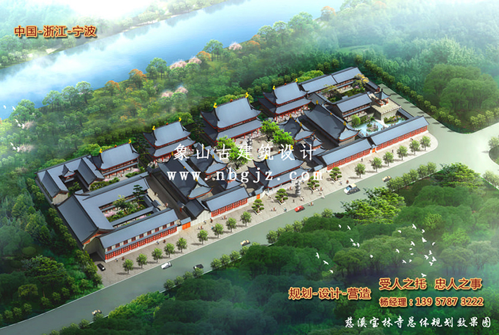 志蓮凈苑—古建筑設計唐式風格的典范